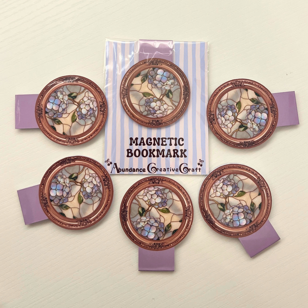 Stain glass Magnetic Bookmark