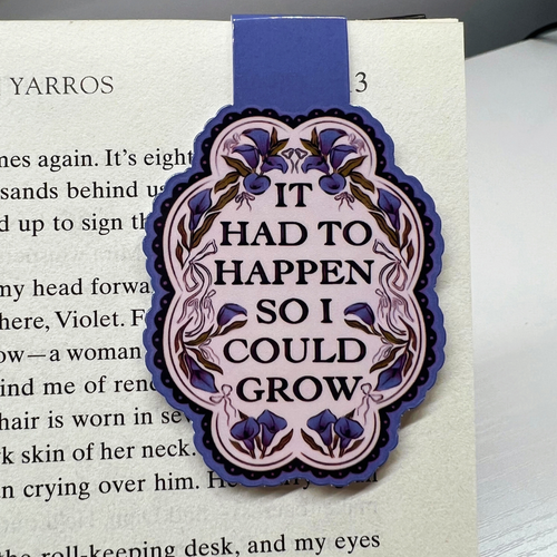 Growing Through It Magnetic Bookmark